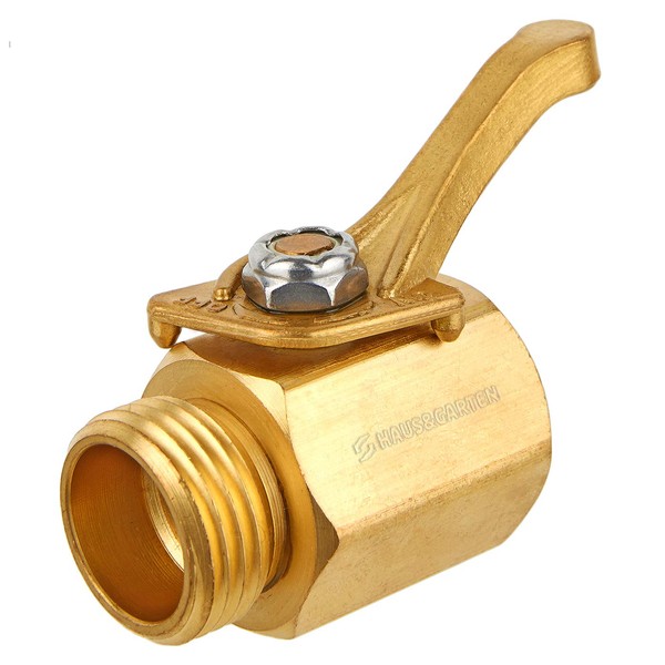 Haus & Garten Heavy-Duty Brass Shut Off Valve