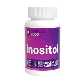 Inositol N2000 500 Cápsulas Suplemento Alimenticio
