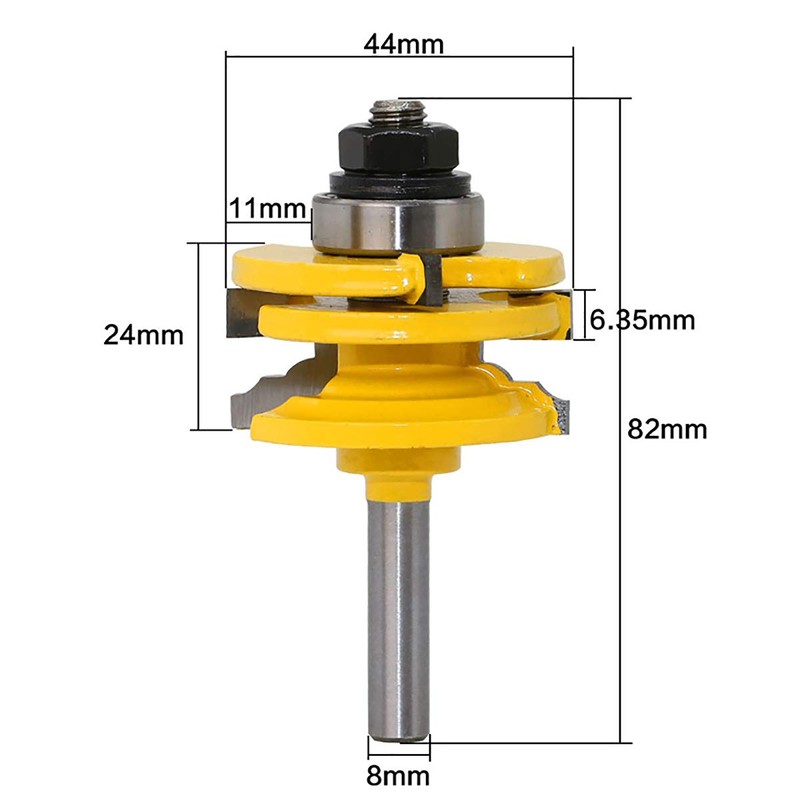 Drill Bits for Windows and Doors for 1 Pc 8