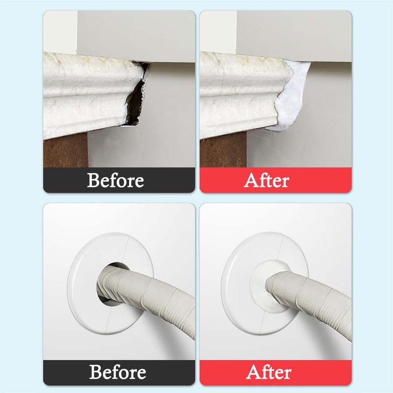 New Waterproof Duct Seal Repair Sealing Clay 6 Pack White