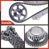 A-Premium 7PCS Engine Timing Chain Kit W/Tensioner & Guide &
