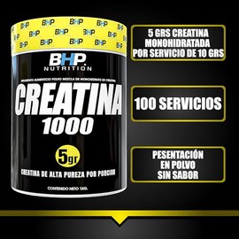 BHP NUTRITION- CREATINA ULTRA MONOHIDRATADA 1k