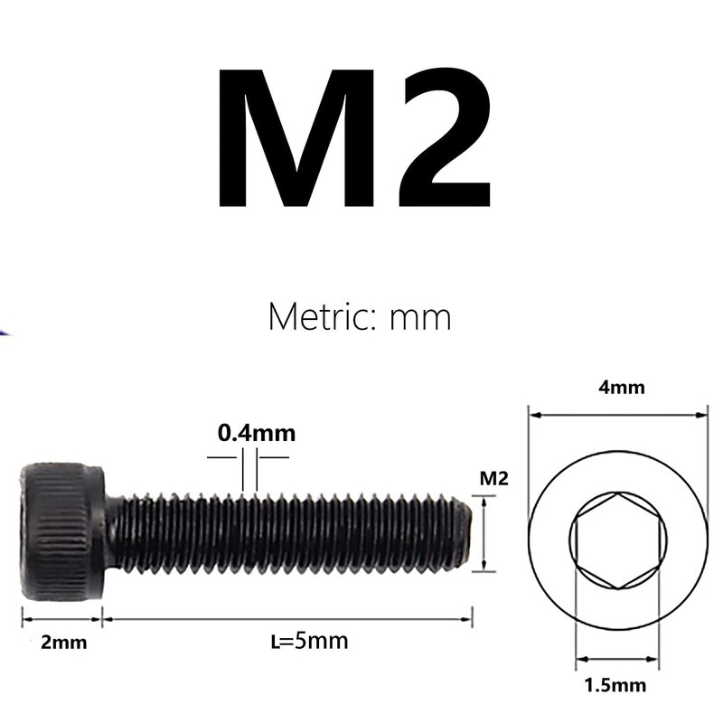 Love MEI M2 x 5 Screw Set, Compatible Love MEI