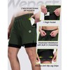 Nepest Mens Bike Pants 4D Padded 2 in 1 Mountain