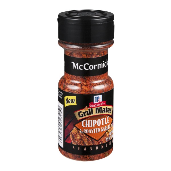 McCormick Grill Mates Chipotle & Roasted Garlic Seasoning, 2.5 OZ (Pack - 18)