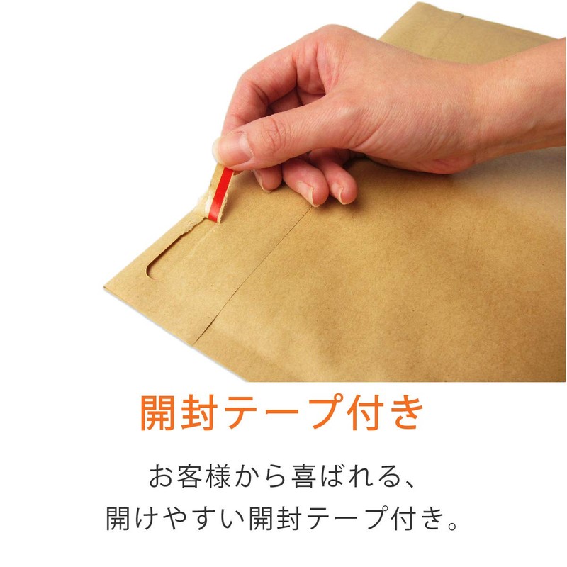 Compos Nekoposu Thin Bubble Mailers, B5, Brown (Set of 25)