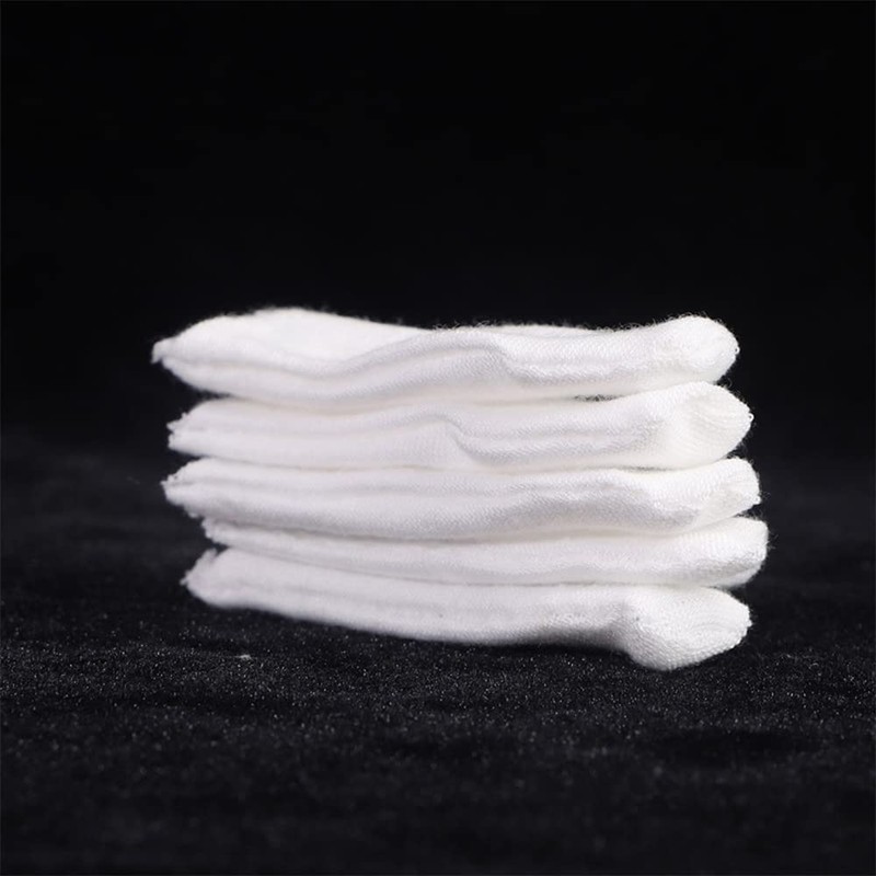 YIXINLYMY 100pcs White Cloth Finger Cover Finger Sacks Medical Hand
