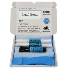 Genuine Colors Fuji White 867 Paint Pen for Land Rover Range Discovery Defender Sport Freelander LR4 LR2 EVOQUE LR3 SPOR Vogue VELAR EVOQ