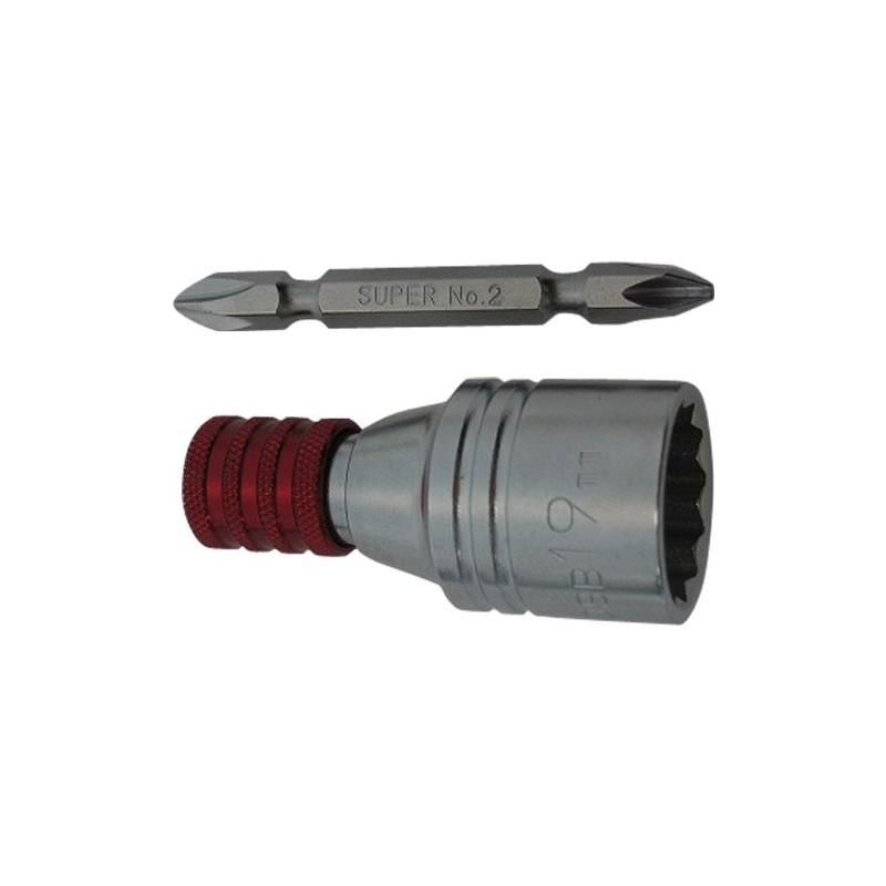 SUPERTOOL DSB19 Electric Drill Impact Socket Bit (Detachable Bit), 0.7