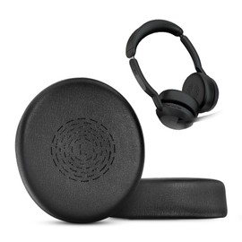 XBERSTAR Ear Pads for Jabra Evolve2 55 Ear Pads Replacement Ear Pads for Jabra Evolve2 55 Headphones (Black)