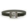 Moranse Silver Religion Cross Kneeling Prayer Design Western Cowboy Rectangle