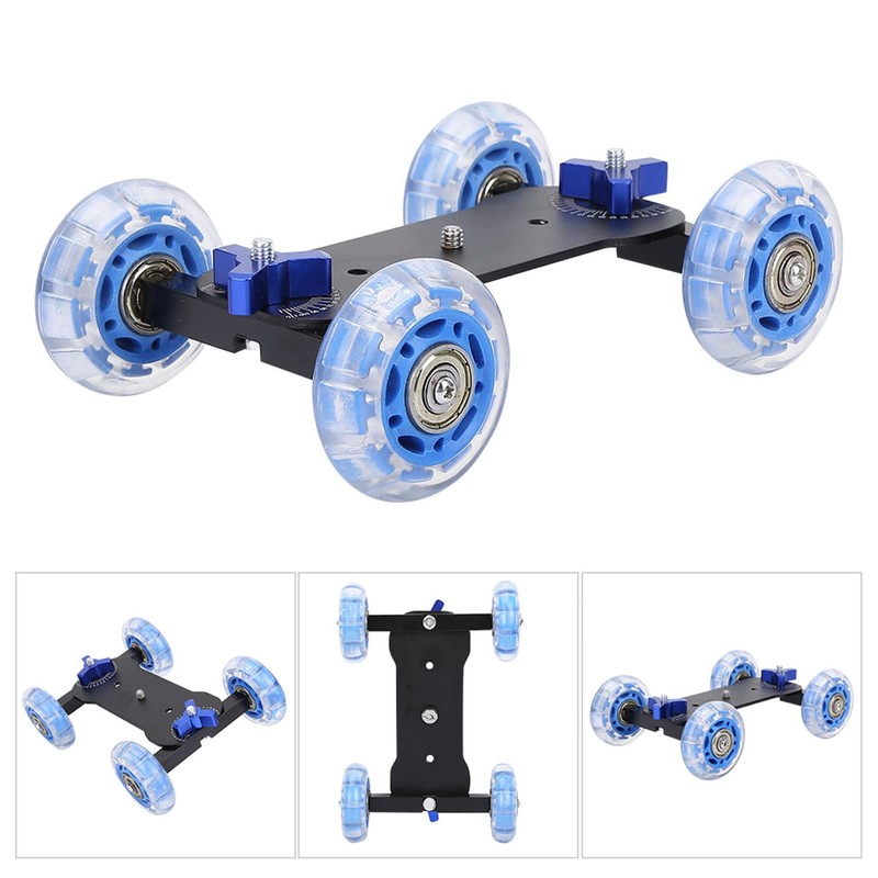 Camera Dolly Skater, Mini Camera Dolly Roller, 10kg Load Camera