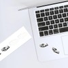 4 x Small 50mm 'Race Car' Permanent Sticker Decals for