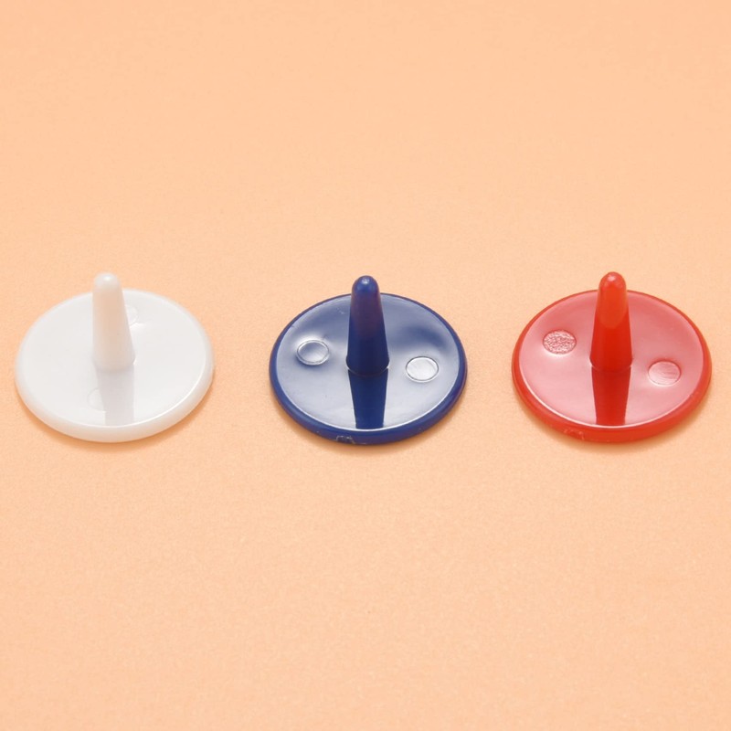 50 PCS Golf Ball Marker 18mm Random Color