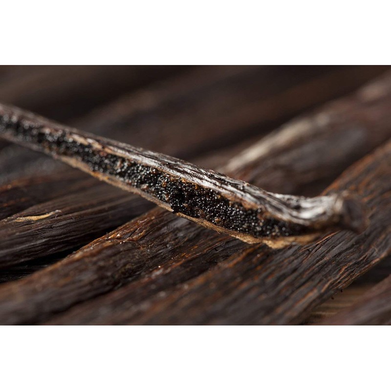Gourmet 25 ORGANIC Madagascar Gourmet Vanilla Beans Grade A, Whole