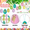 XLZJYIJ Easter Eggs for Hanging, Pack of 24 Easter Eggs
