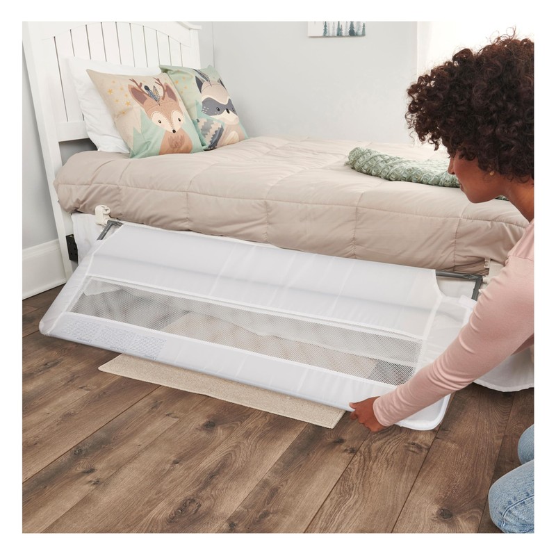 Regalo Swing Down 54-Inch Extra Long Bed Rail Guard, with