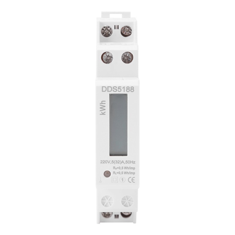 Digital LCD Single phase Din Rail Electric Meter 5-32A Electronic