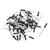 Partuto 50 Pcs Dome Head Large Flange Blind Rivets Aluminum