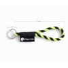 Mia Mai Tubular Lanyard (Yellow/Black, 15 cm), Key Ring Keyring