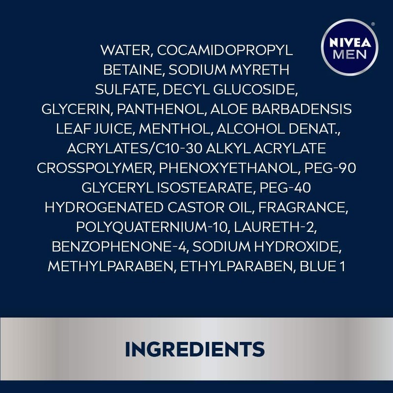 Nivea Men Maximum Hydration Moisturizing Face Wash 5 oz -