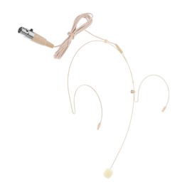 BIUDECO Discreet over Ear Microphone Headworn Condenser Mic Earset for Tour Guides