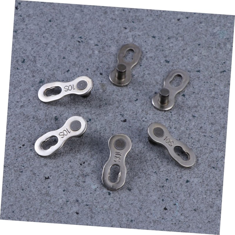 TEHAUX Bike Chain Links for 10 Speeds Stainless Steel Bike