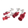 LanCo Turbo Whistle Exhaust Pipe BOV Simulator Valve Aluminium Red