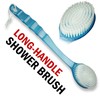 Bath Body Brush - Long Handle Back Shower Brush Exfoliating