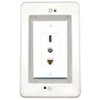 RiteAV in-Wall Cable Management Kit Recessed Outlet CAT6 Coax HDMI