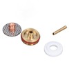 5Pcs/Set TIG Welding Torch Cup Brass Glass Cups Collet Nozzle