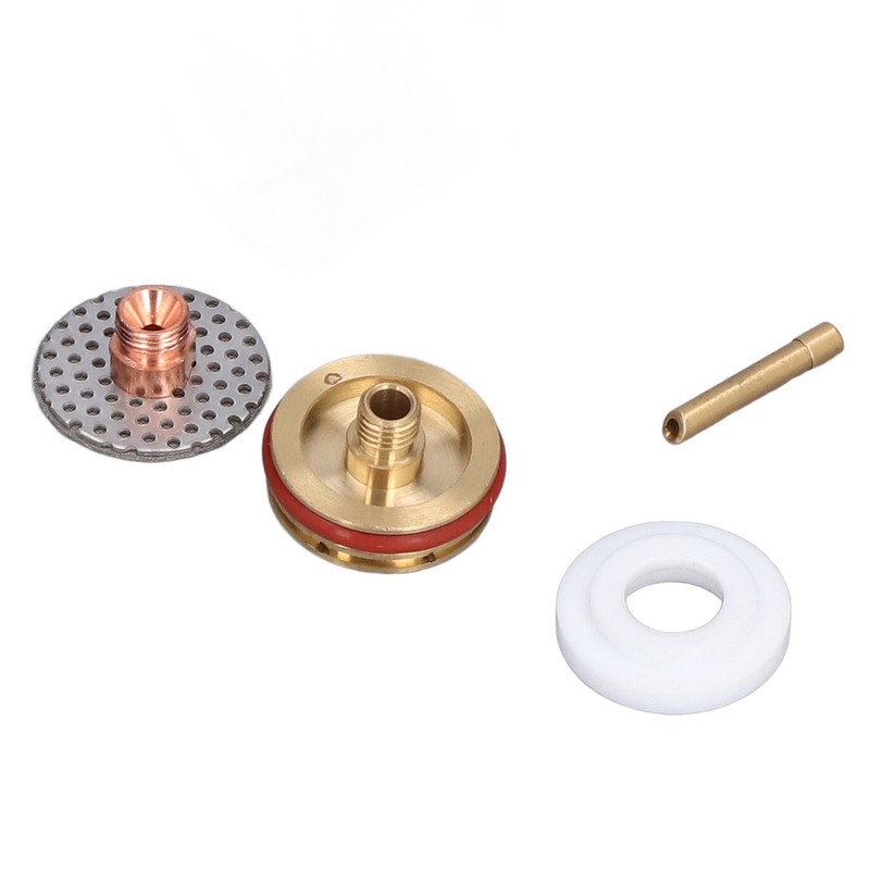 5Pcs/Set TIG Welding Torch Cup Brass Glass Cups Collet Nozzle