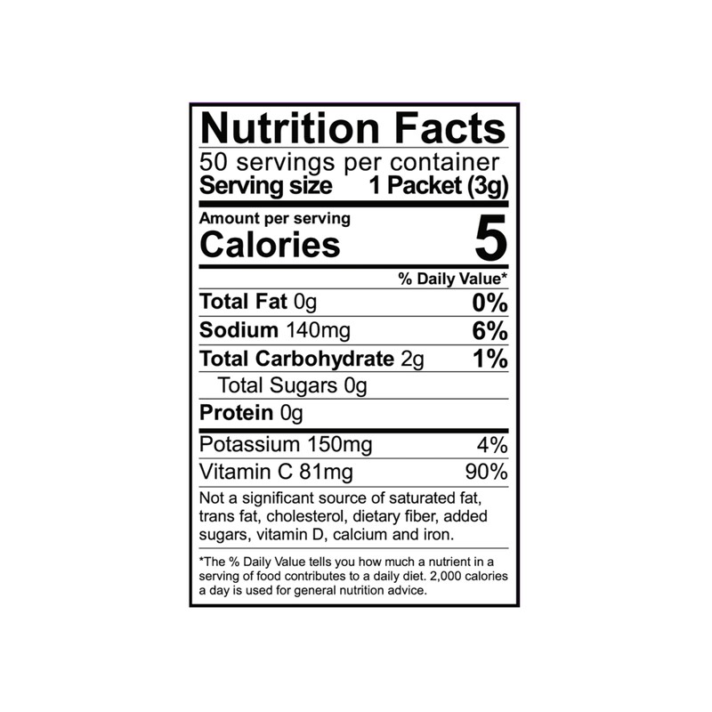 All Sport Powder Hydration Sticks, Zero Calorie, Performance Electrolyte Drink