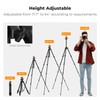 K&F CONCEPT 63" Aluminum Travel Tripod for Camera w Phone