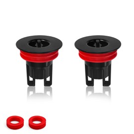 0XBIT Odor Proof Floor Drain, 2 Pieces Floor Drain Basement, Floor Drain Shower with 2 Seals, Magnetic Floating Design, for 28-45mm ABS Pipes, Bathroom, Kitchen, Sink