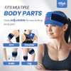 Hilph Hilph Ice Packs for Injuries, Reusable Hot Cold Compress