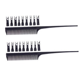 Mikinona Hair Dye Comb Hair Cutting Comb Professional Portable Straight Detangler Brush