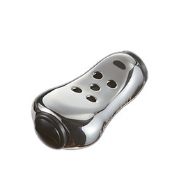 LIVRE 11350 Feeler for Shimano & Daiwa, Single Knob, 1 piece, Silver & Black FESBK-1