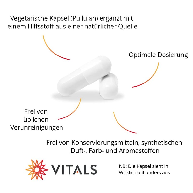 Vitals - Resveratrol VT 60 Capsules, Exceptionally Pure Resveratrol. High