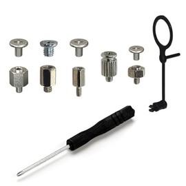 Haedot M.2 SSD Screw Kit PC Motherboard for Asus Gigabyte ASRock Msi M2 Nvme SSD Drive PC Screws M.2 Screw Kit NVMe Screw m.2 SSD Mounting Kit for ASUS Motherboard 12