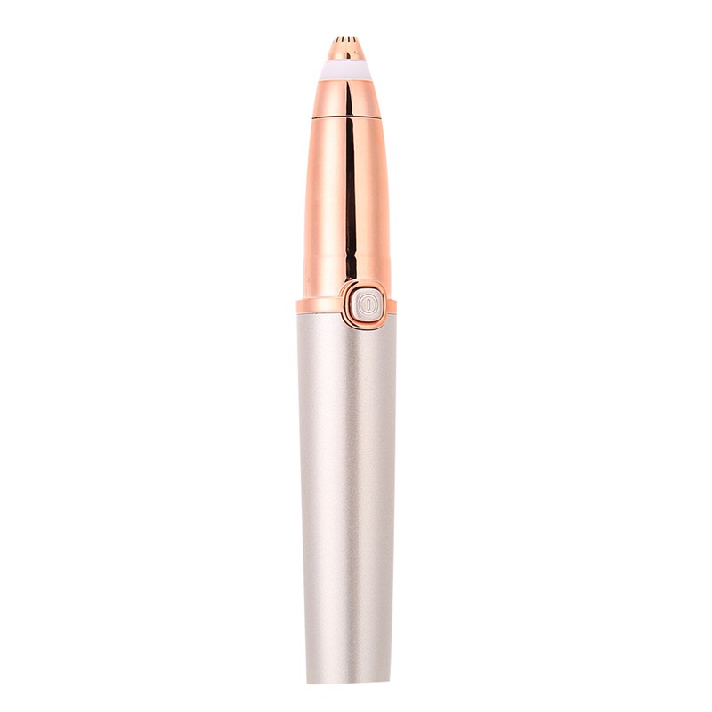 Lipstick Shaped Electric Eyebrow Trimmer Mini Portable Women Eyebrow Shaver
