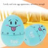 Egg Timer, Plastic Cartoon Cute Egg, Manual Timer, Kitchen Cooking