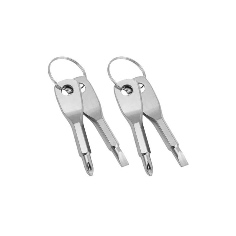 2Pack Pocket Screwdriver Set- Best Stocking Stuffers - EDC Keychain