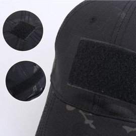 EVD-X Gorra Táctica para Actividades al Aire Libre para Colocación de Logos y Parches Cacería Pesca Protección Sol para Usar con Ropa Táctica, Deportiva y Casual (X-5858)