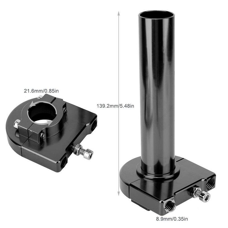 Motorcycle Handgrip, 22 mm Aluminium Motorcycle Modified Quick Twister Handlebar