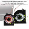 GPU Double Side Cooling Fan Computer Accessories Fit for GS65