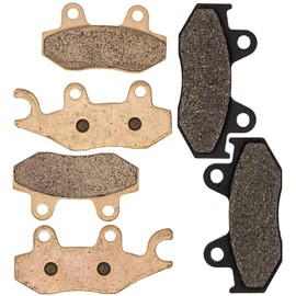 NICHE Brake Pad Kit for Yamaha Raptor 700 700R YFZ450R 1S3-W0045-10-00 1S3-W0045-00-00 Front Rear Ceramic