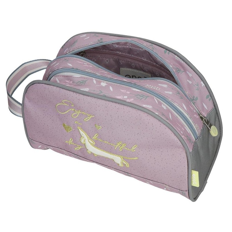 Enso Beautiful Day Pencil Case, berry, makeup bag