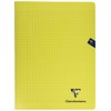 Clairefontaine 343361C A Yellow Mimesys Stapled Notebook - 24x32 cm