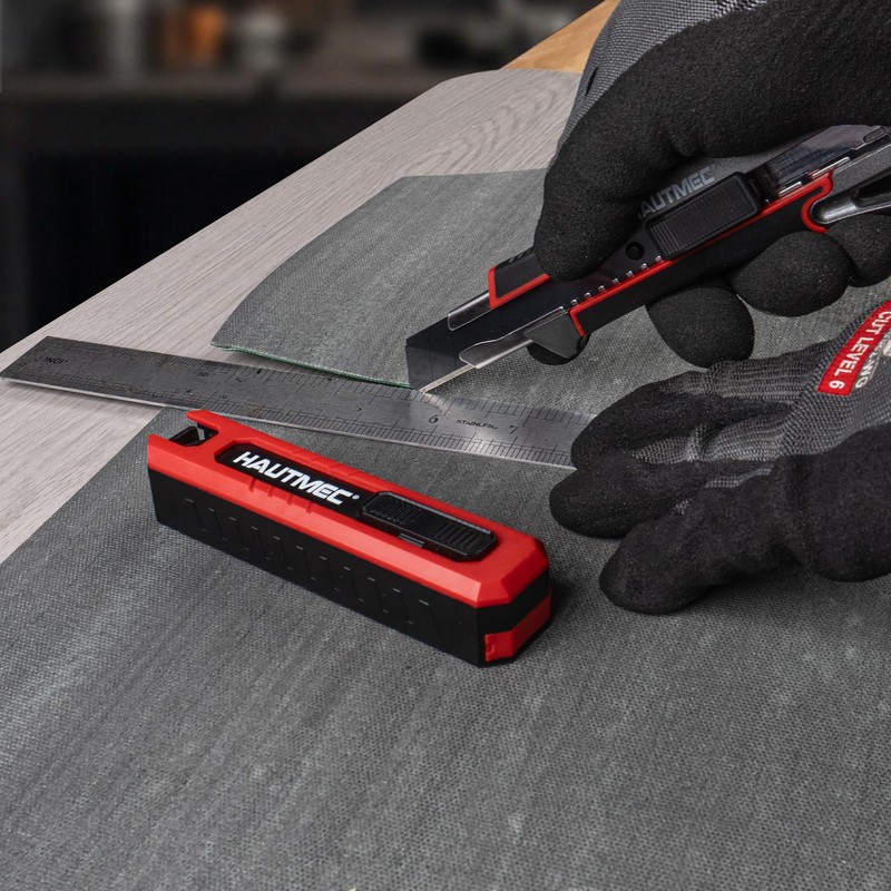 HAUTMEC 10PC Utility Knife Blades – SK2H Steel Snap Off
